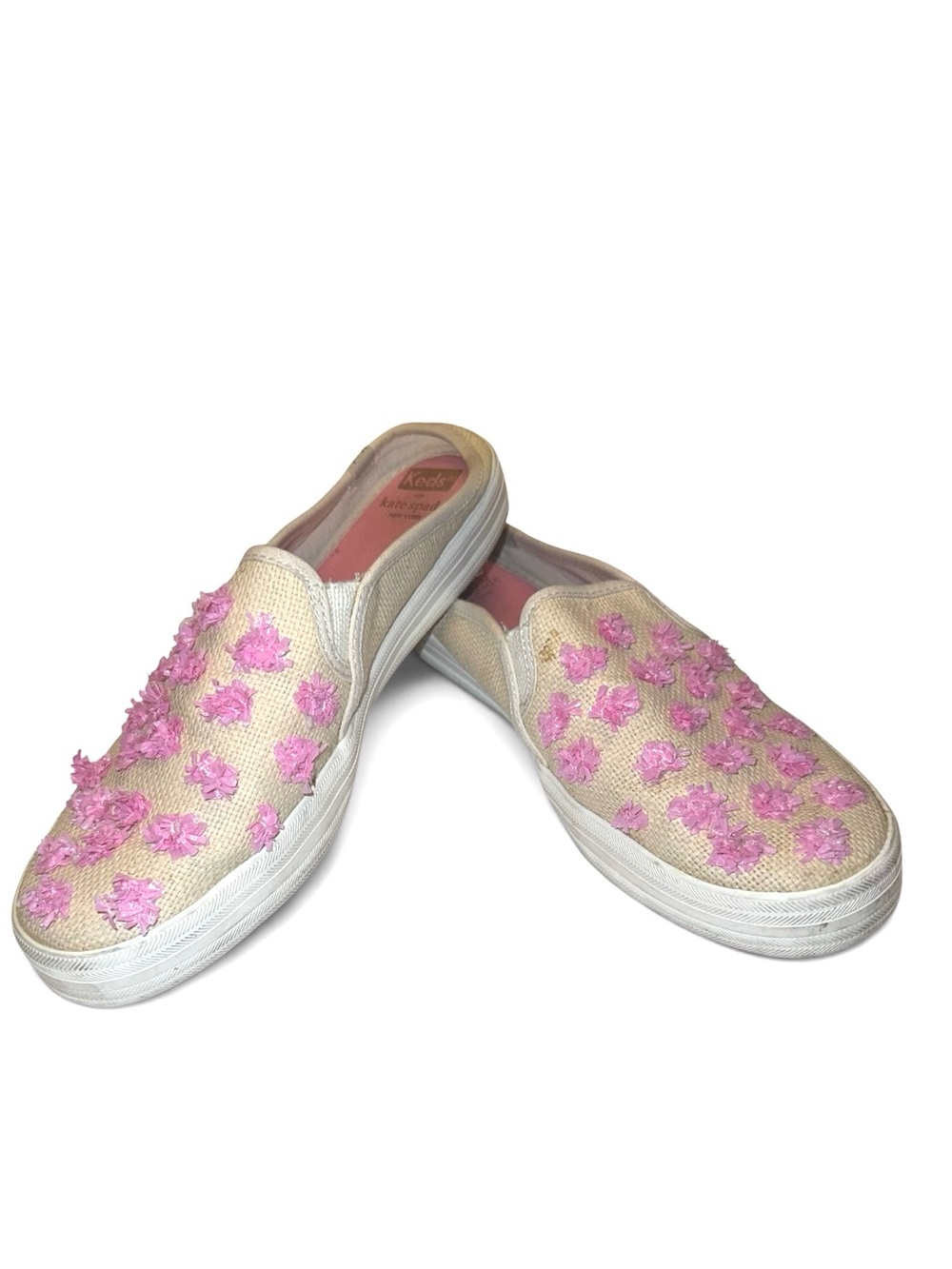 Keds x Kate Spade New York Women’s Floral Double Decker Mule Pink Flowers Sz 9